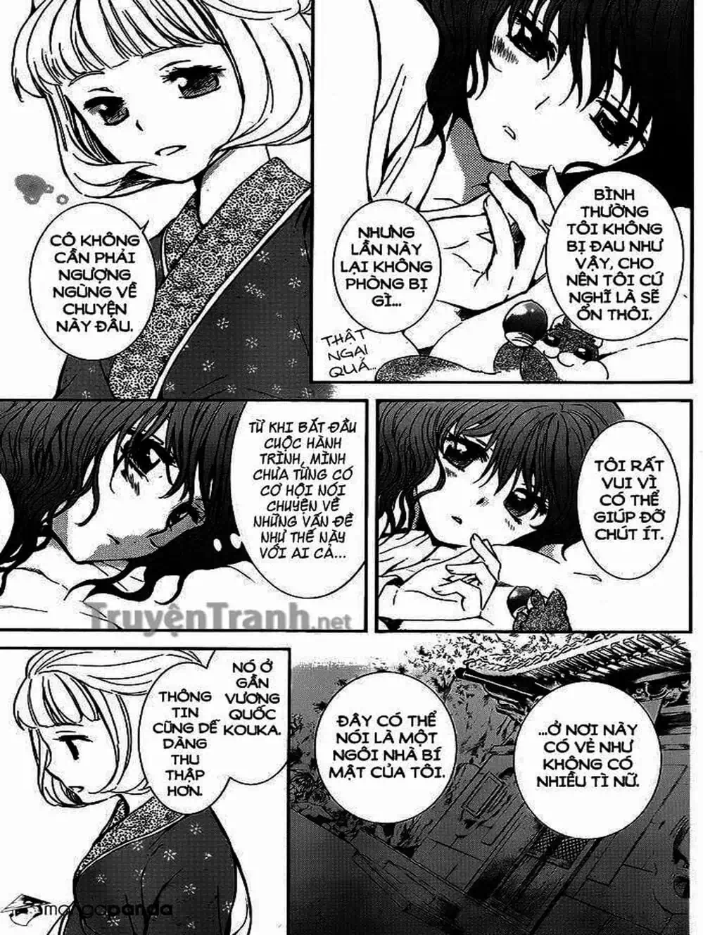 Truyện Tranh Đóa Hoa Bùng Cháy - Yona Of The Dawn trang 7