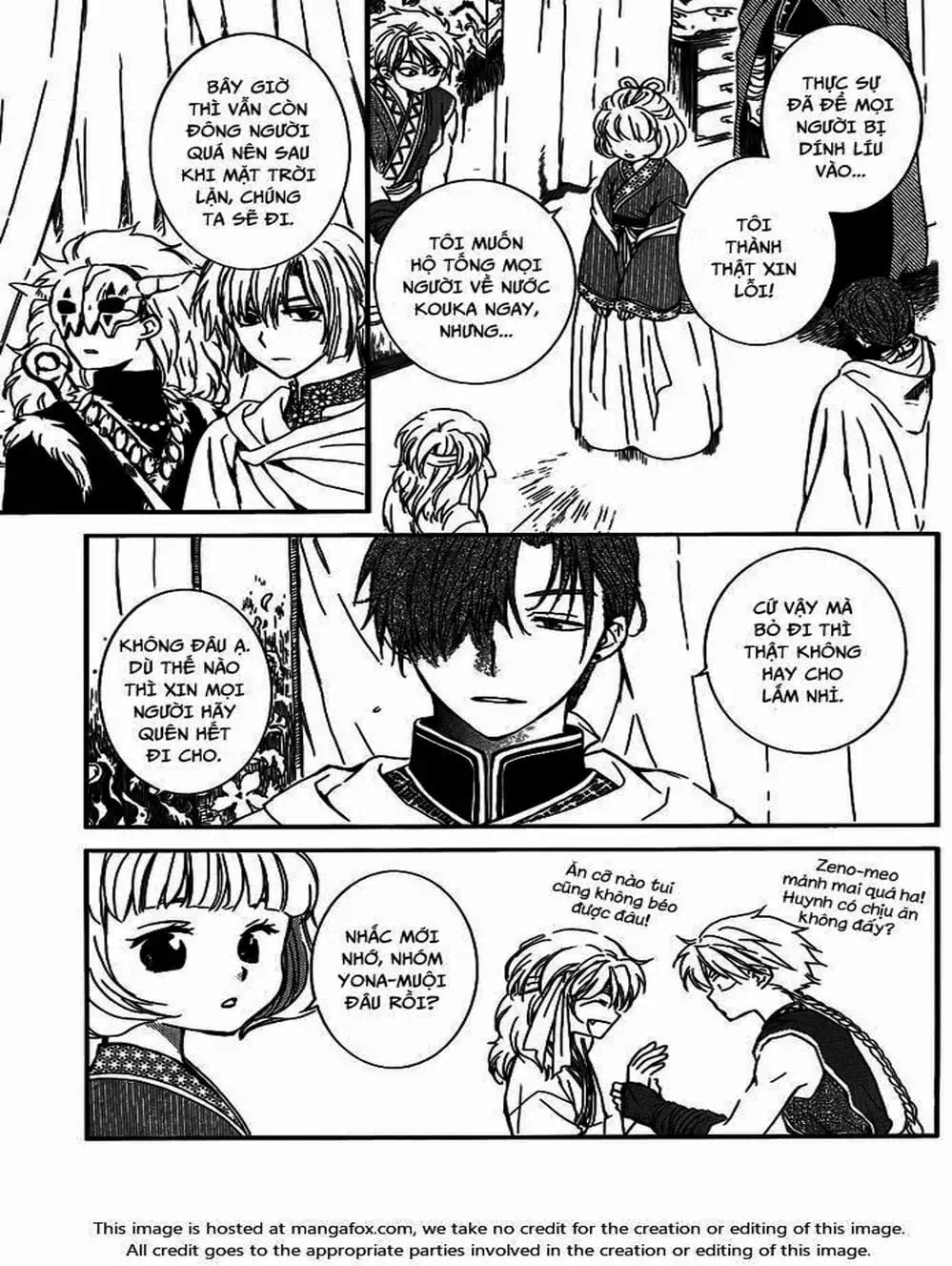 Truyện Tranh Đóa Hoa Bùng Cháy - Yona Of The Dawn trang 7