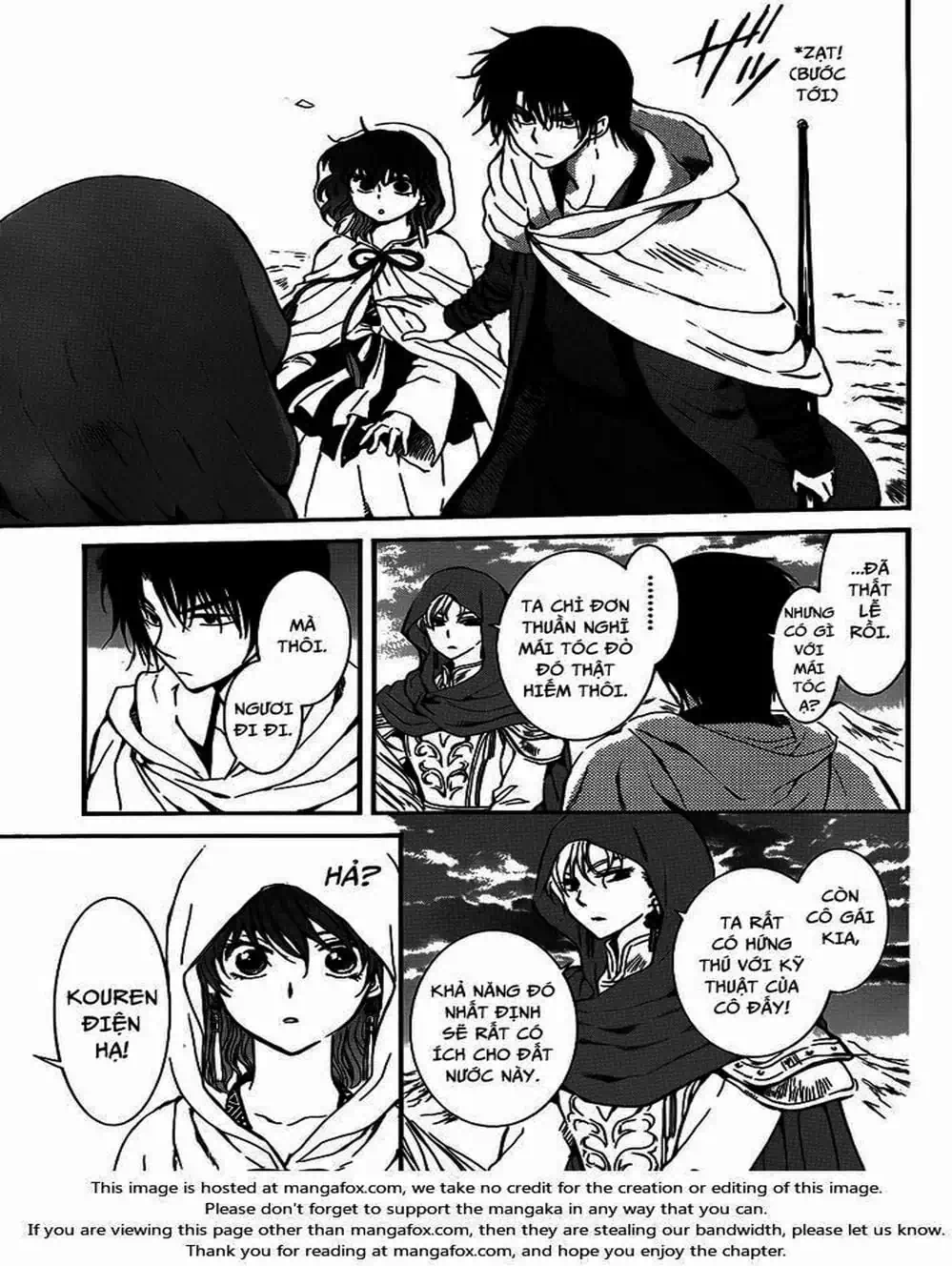 Truyện Tranh Đóa Hoa Bùng Cháy - Yona Of The Dawn trang 7