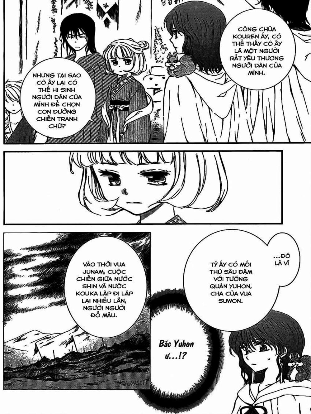 Truyện Tranh Đóa Hoa Bùng Cháy - Yona Of The Dawn trang 7