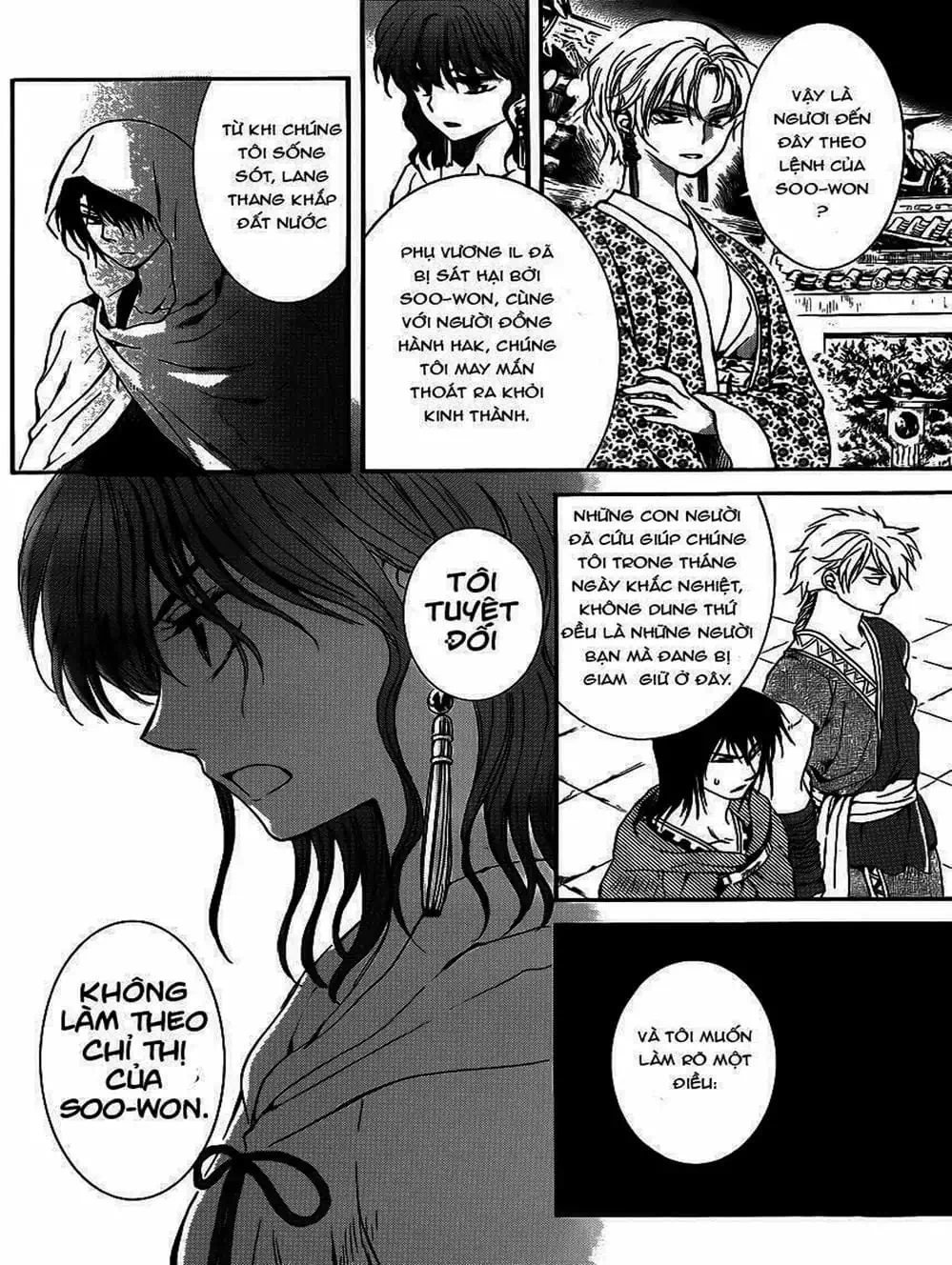 Truyện Tranh Đóa Hoa Bùng Cháy - Yona Of The Dawn trang 7