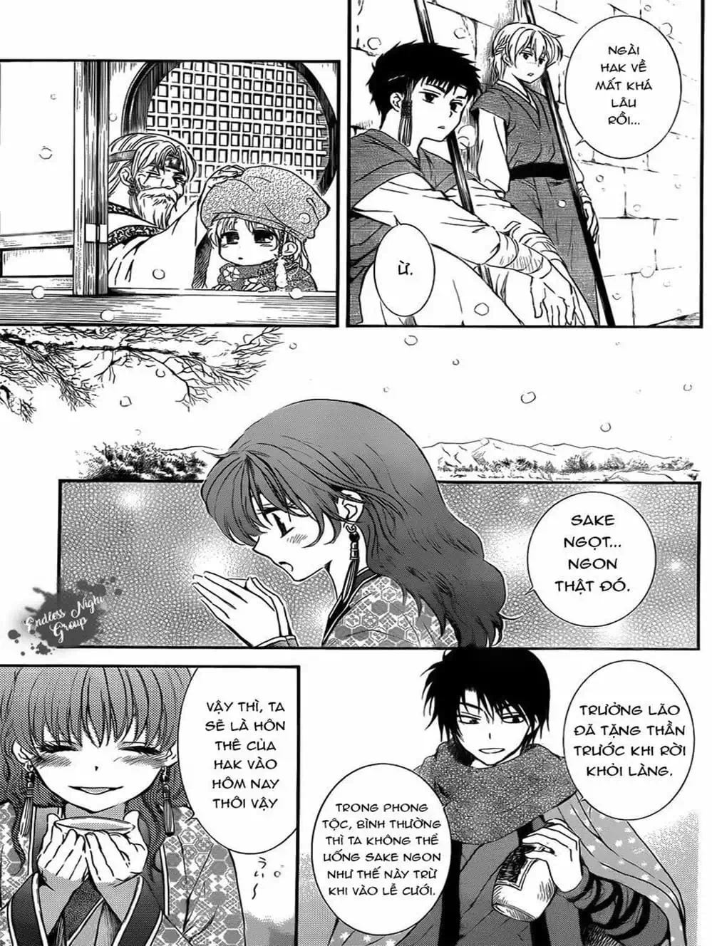 Truyện Tranh Đóa Hoa Bùng Cháy - Yona Of The Dawn trang 7