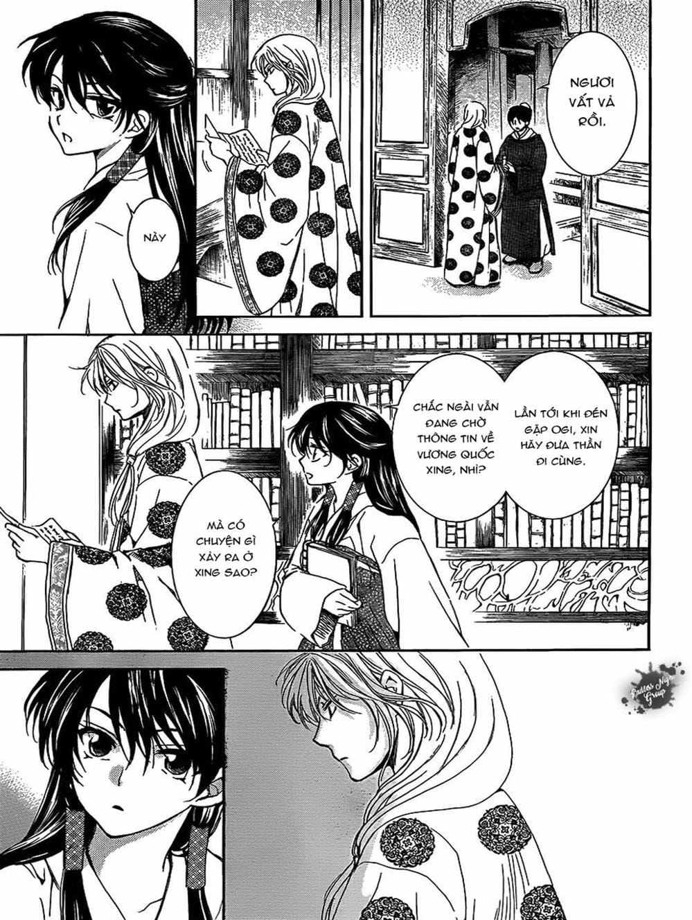 Truyện Tranh Đóa Hoa Bùng Cháy - Yona Of The Dawn trang 7