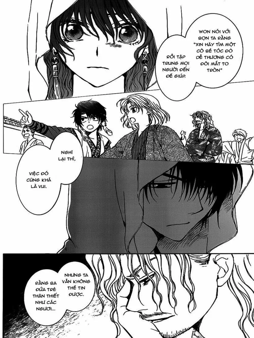 Truyện Tranh Đóa Hoa Bùng Cháy - Yona Of The Dawn trang 7