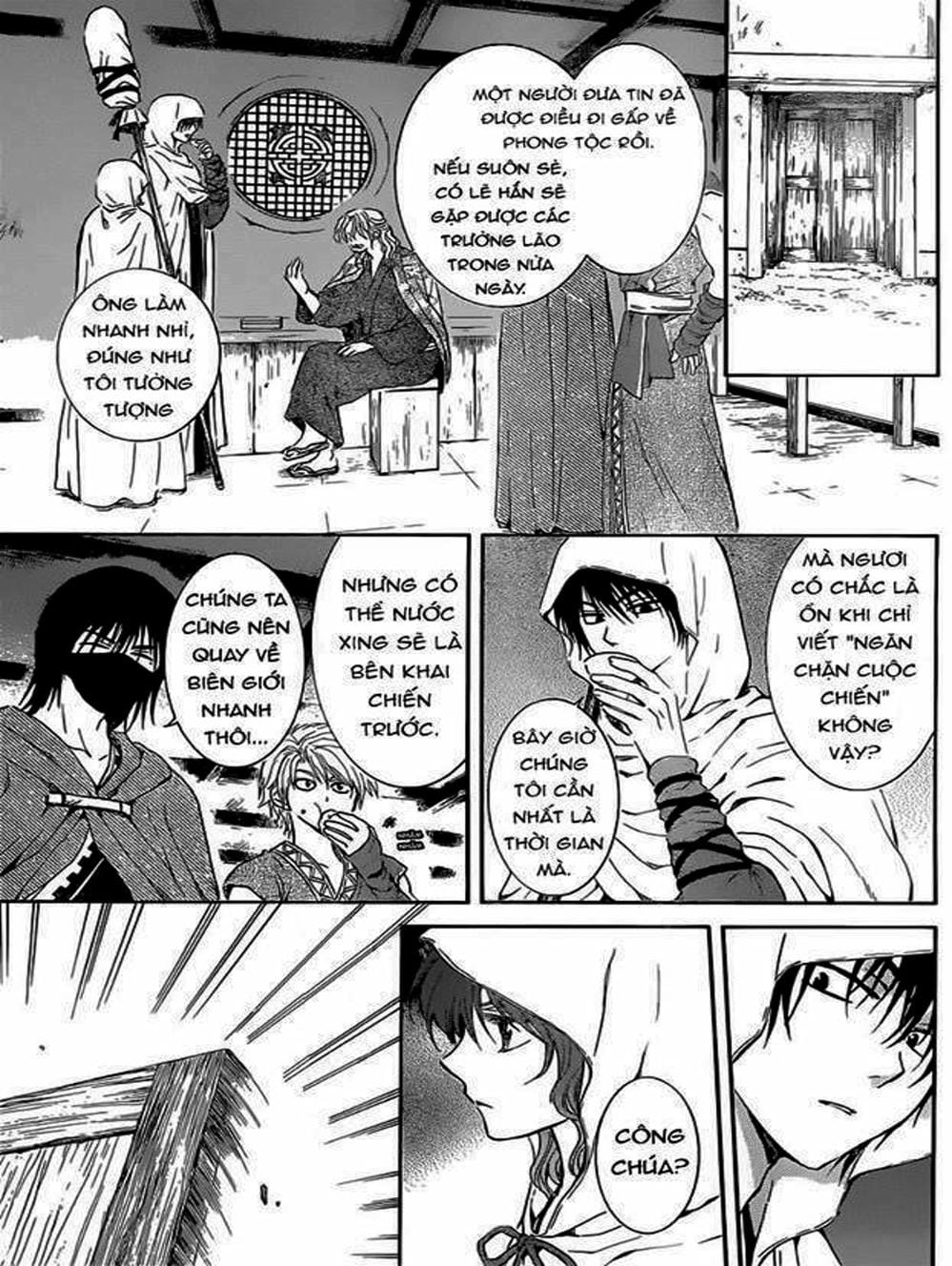 Truyện Tranh Đóa Hoa Bùng Cháy - Yona Of The Dawn trang 7