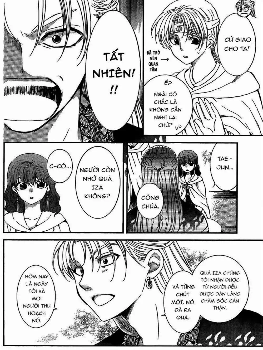 Truyện Tranh Đóa Hoa Bùng Cháy - Yona Of The Dawn trang 7