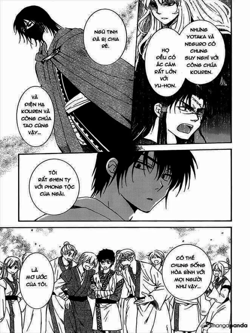 Truyện Tranh Đóa Hoa Bùng Cháy - Yona Of The Dawn trang 7