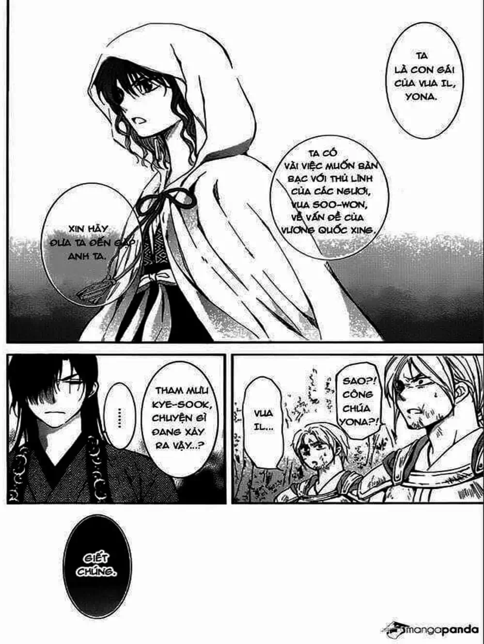 Truyện Tranh Đóa Hoa Bùng Cháy - Yona Of The Dawn trang 7