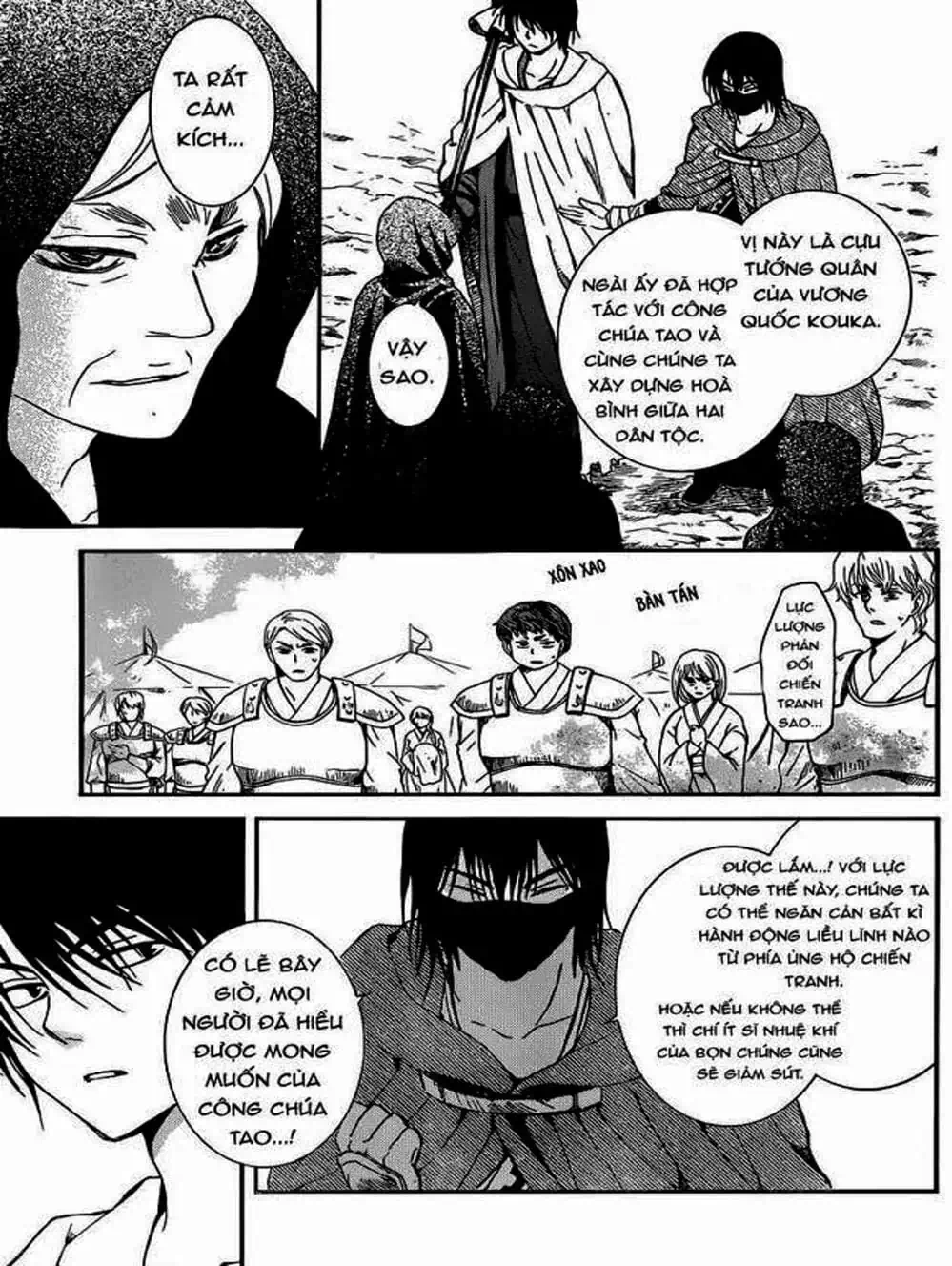 Truyện Tranh Đóa Hoa Bùng Cháy - Yona Of The Dawn trang 7