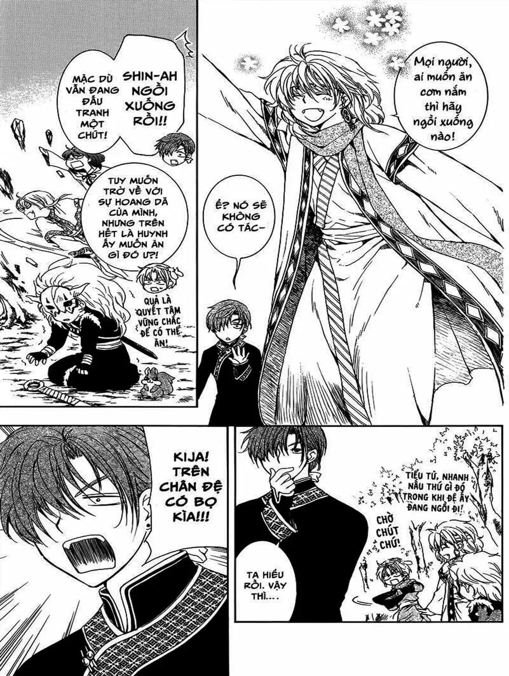 Truyện Tranh Đóa Hoa Bùng Cháy - Yona Of The Dawn trang 7