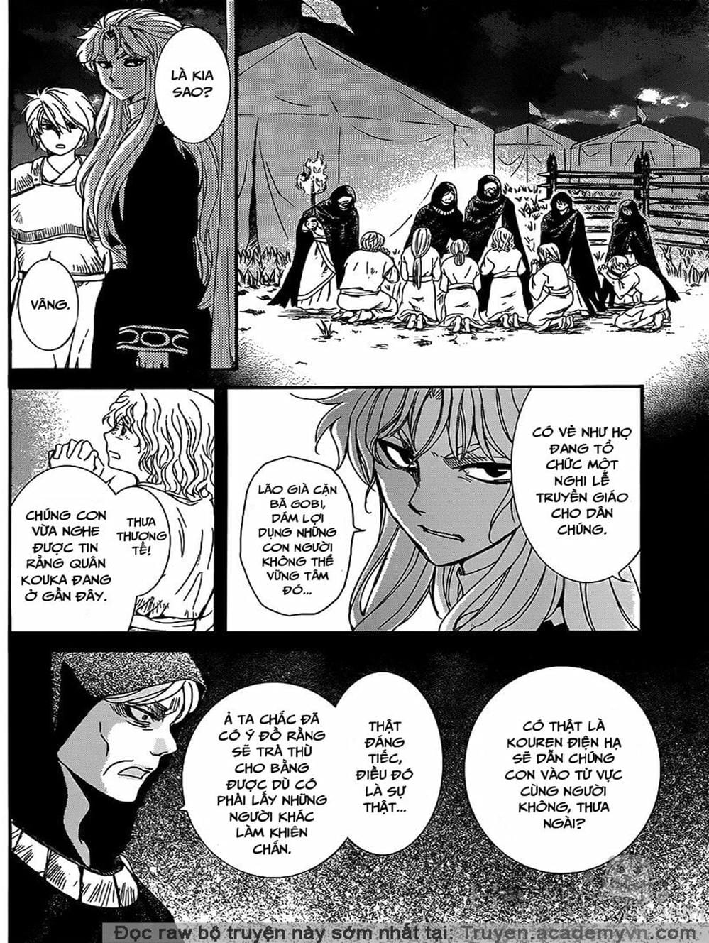 Truyện Tranh Đóa Hoa Bùng Cháy - Yona Of The Dawn trang 7