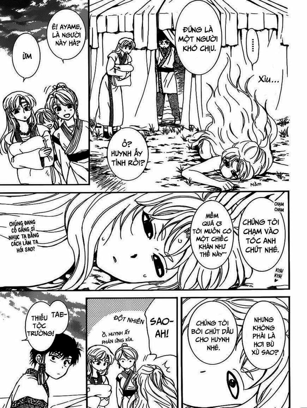 Truyện Tranh Đóa Hoa Bùng Cháy - Yona Of The Dawn trang 7