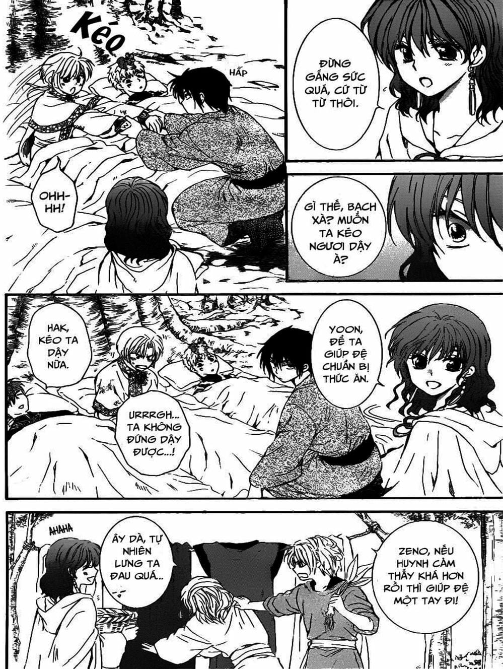 Truyện Tranh Đóa Hoa Bùng Cháy - Yona Of The Dawn trang 7