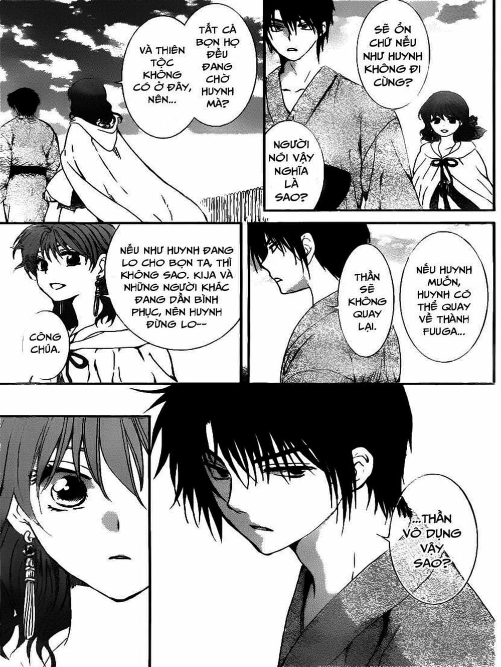 Truyện Tranh Đóa Hoa Bùng Cháy - Yona Of The Dawn trang 7