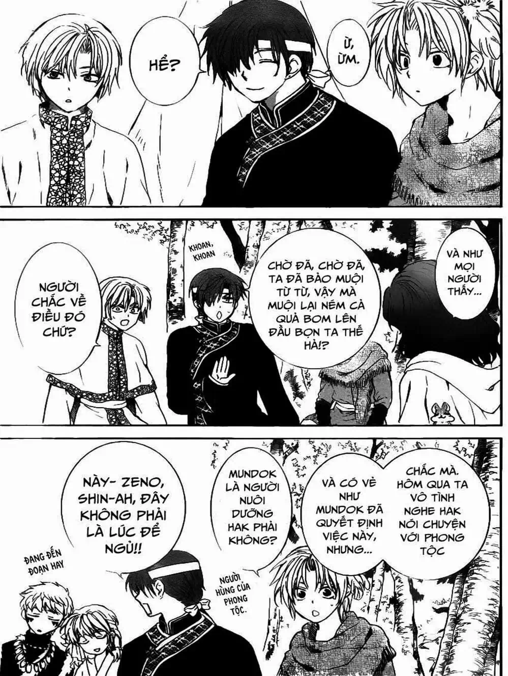 Truyện Tranh Đóa Hoa Bùng Cháy - Yona Of The Dawn trang 7