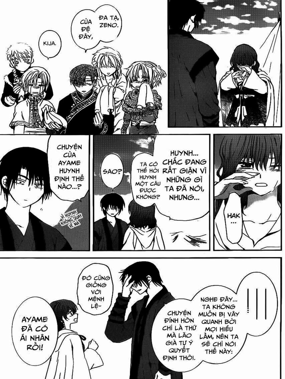 Truyện Tranh Đóa Hoa Bùng Cháy - Yona Of The Dawn trang 7