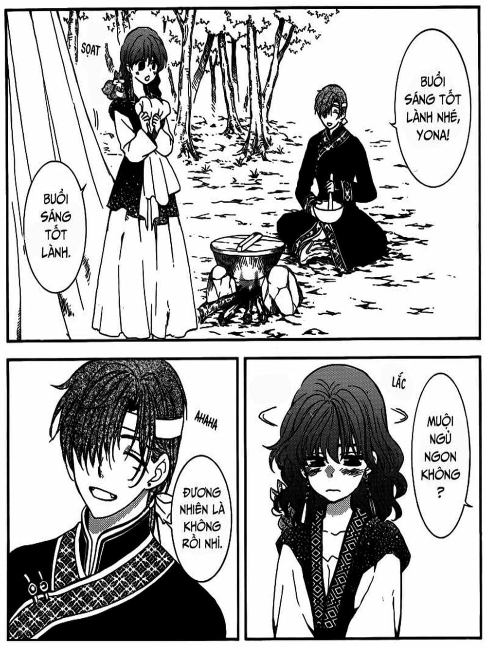 Truyện Tranh Đóa Hoa Bùng Cháy - Yona Of The Dawn trang 7