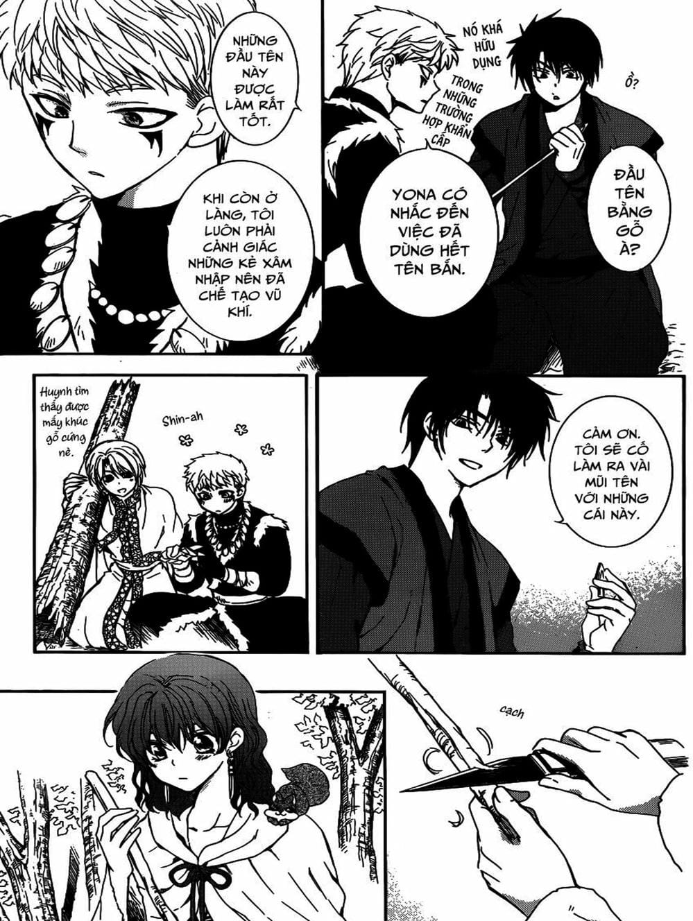 Truyện Tranh Đóa Hoa Bùng Cháy - Yona Of The Dawn trang 7