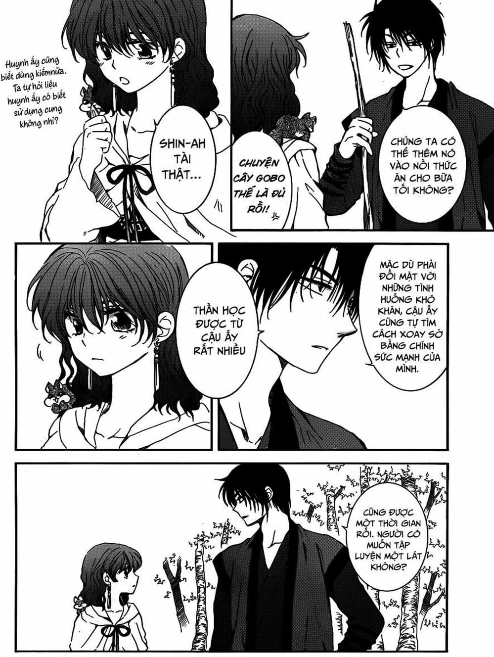 Truyện Tranh Đóa Hoa Bùng Cháy - Yona Of The Dawn trang 7