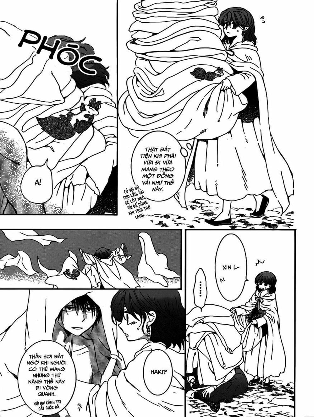 Truyện Tranh Đóa Hoa Bùng Cháy - Yona Of The Dawn trang 7