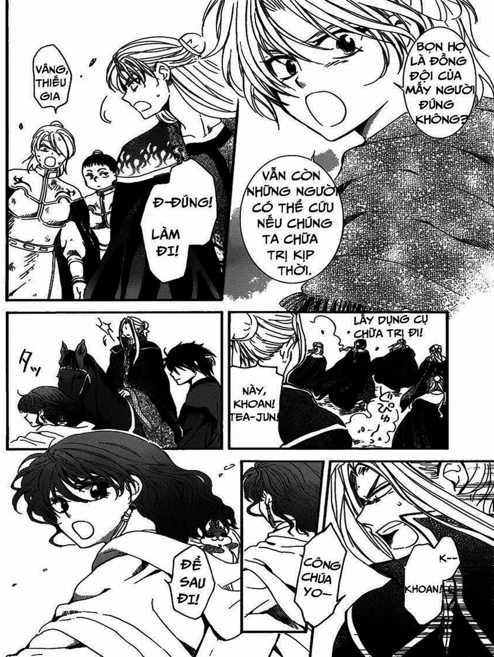 Truyện Tranh Đóa Hoa Bùng Cháy - Yona Of The Dawn trang 7