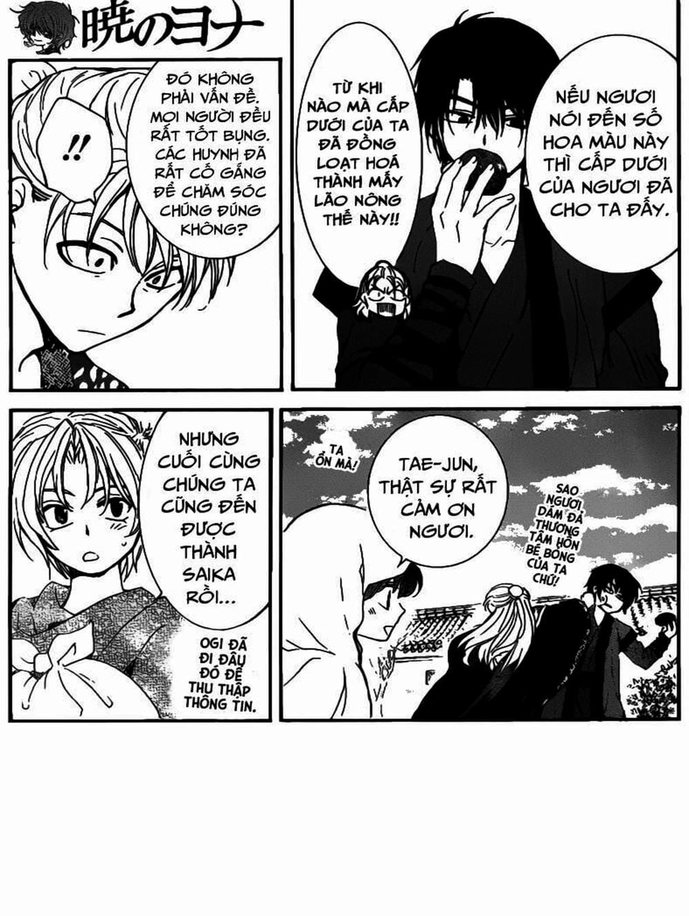 Truyện Tranh Đóa Hoa Bùng Cháy - Yona Of The Dawn trang 7