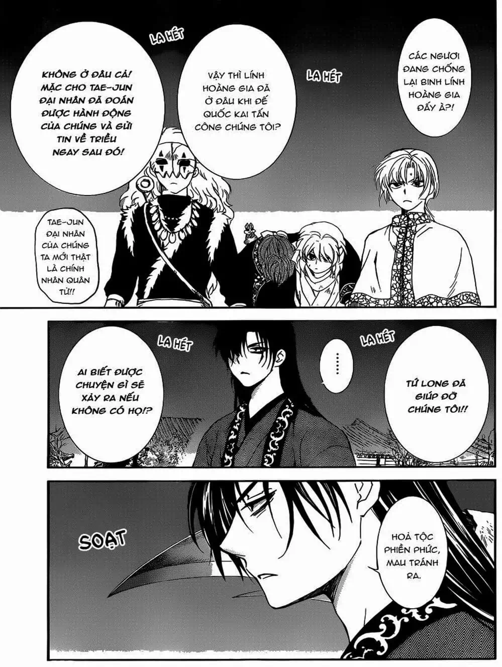 Truyện Tranh Đóa Hoa Bùng Cháy - Yona Of The Dawn trang 7