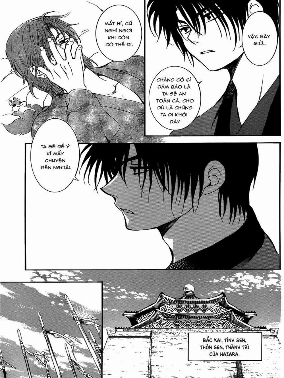 Truyện Tranh Đóa Hoa Bùng Cháy - Yona Of The Dawn trang 7