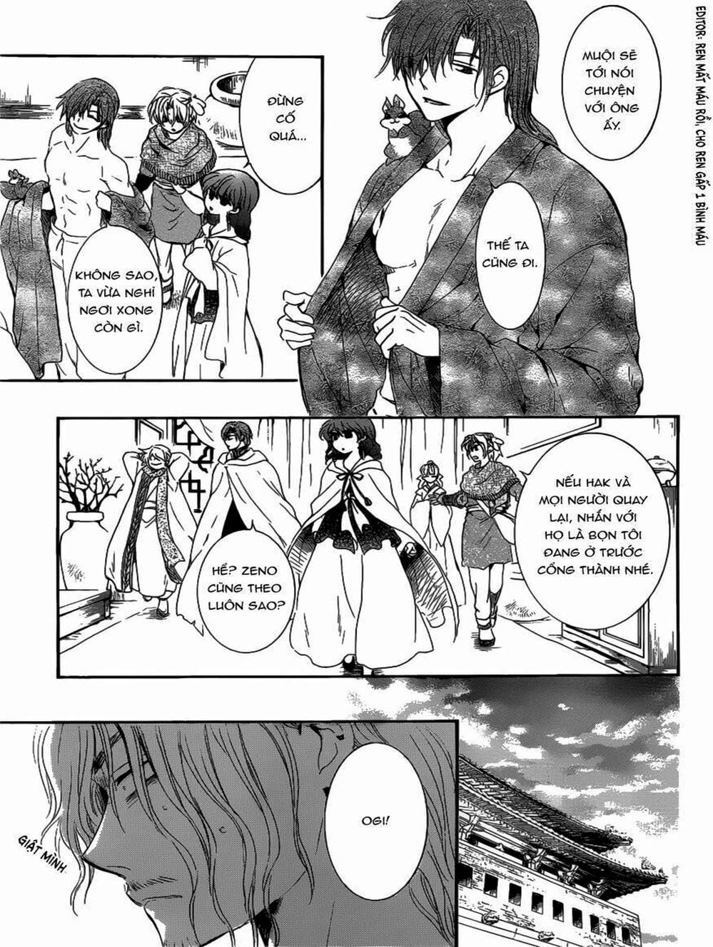 Truyện Tranh Đóa Hoa Bùng Cháy - Yona Of The Dawn trang 7