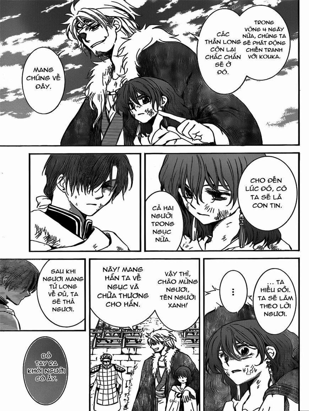 Truyện Tranh Đóa Hoa Bùng Cháy - Yona Of The Dawn trang 7