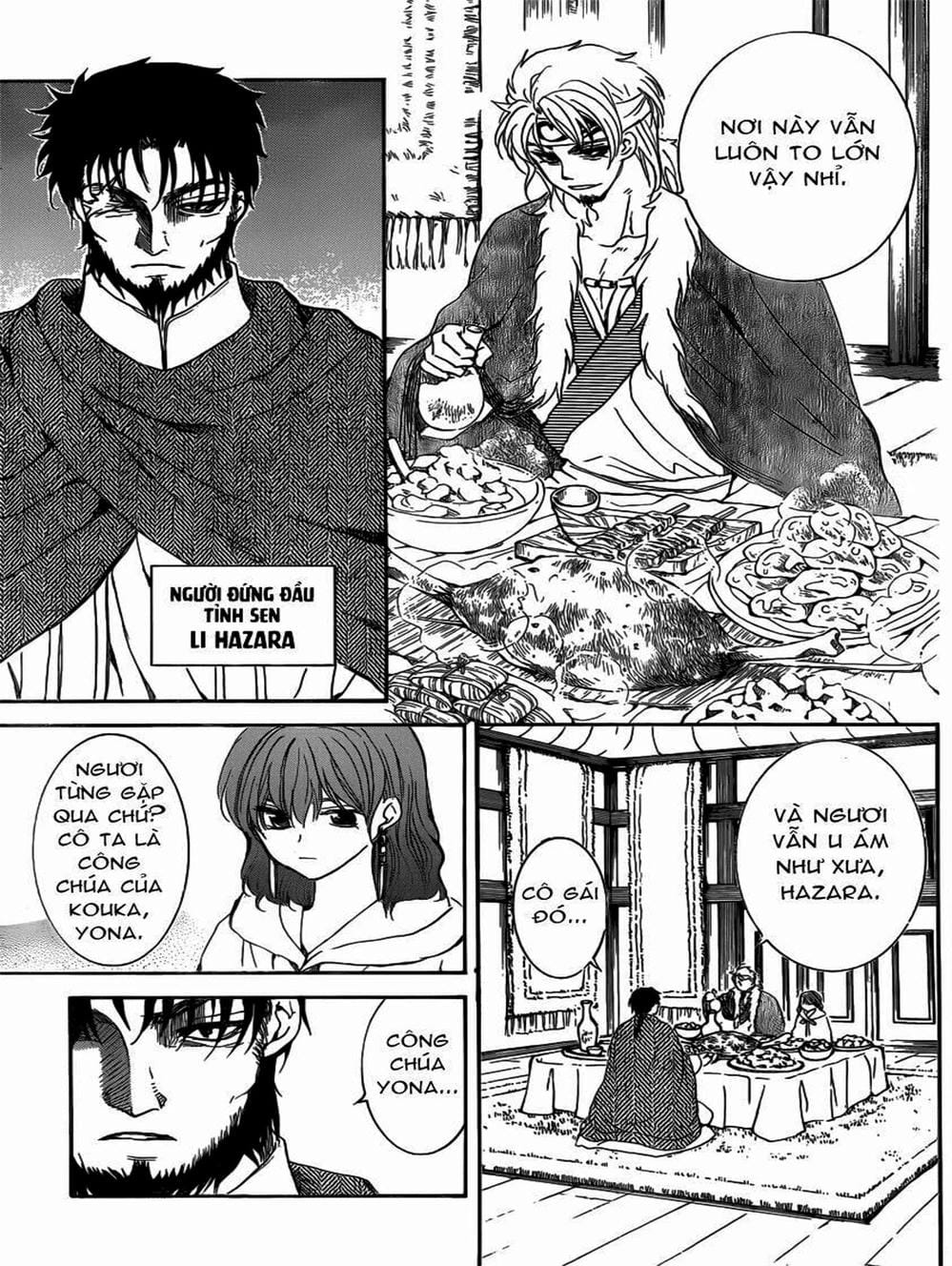 Truyện Tranh Đóa Hoa Bùng Cháy - Yona Of The Dawn trang 7