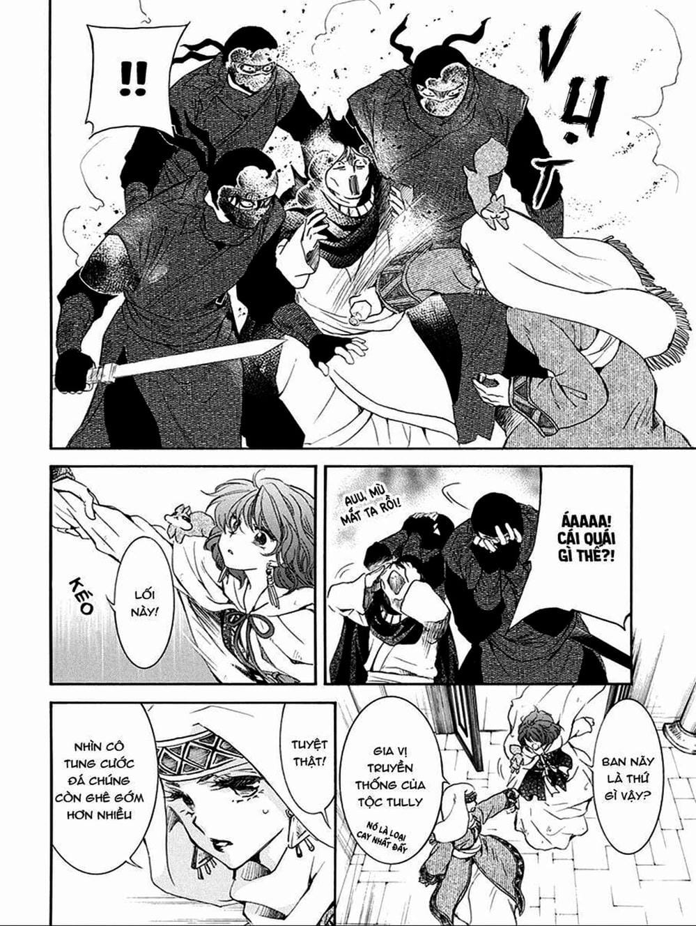 Truyện Tranh Đóa Hoa Bùng Cháy - Yona Of The Dawn trang 7