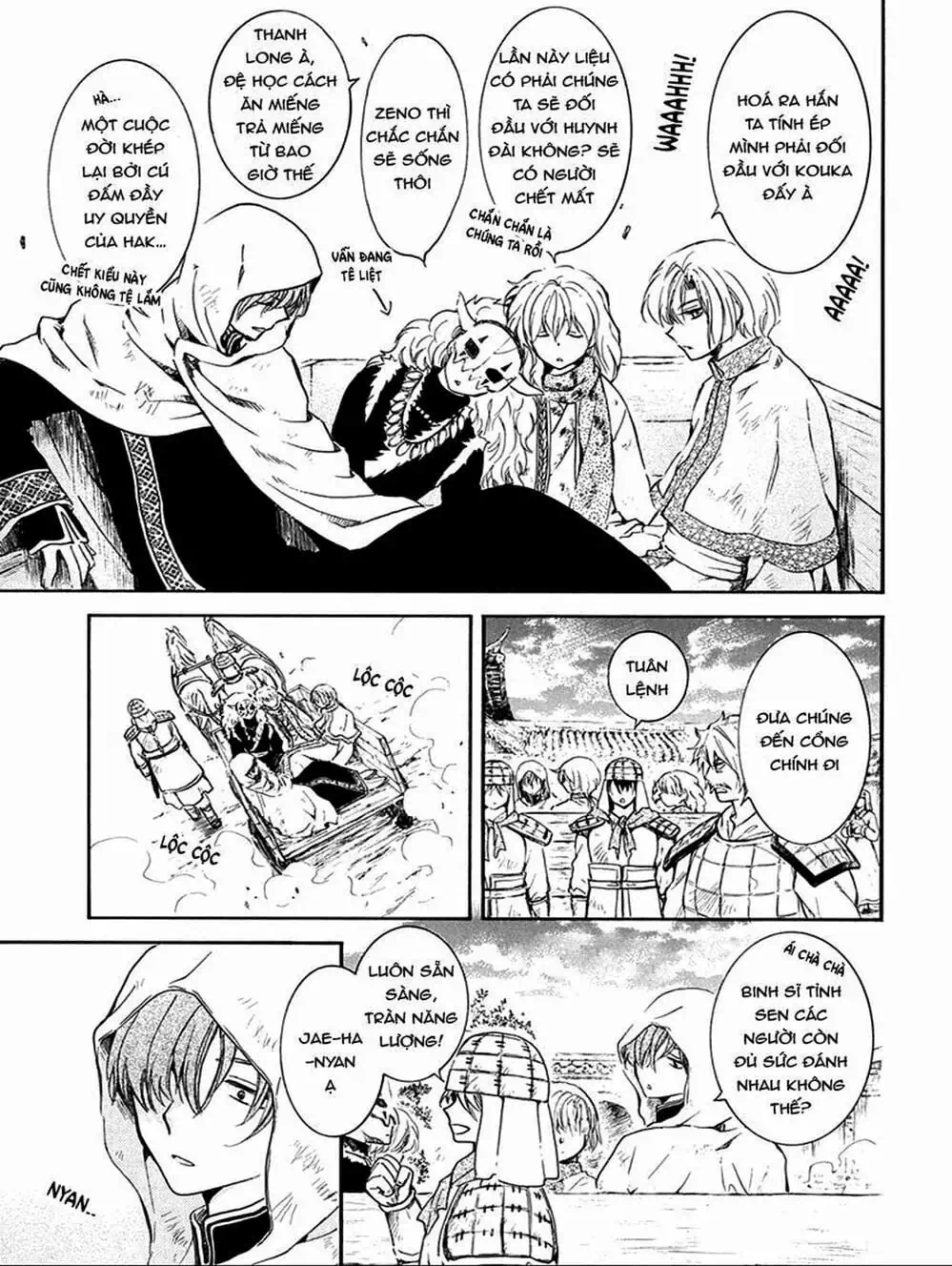 Truyện Tranh Đóa Hoa Bùng Cháy - Yona Of The Dawn trang 7