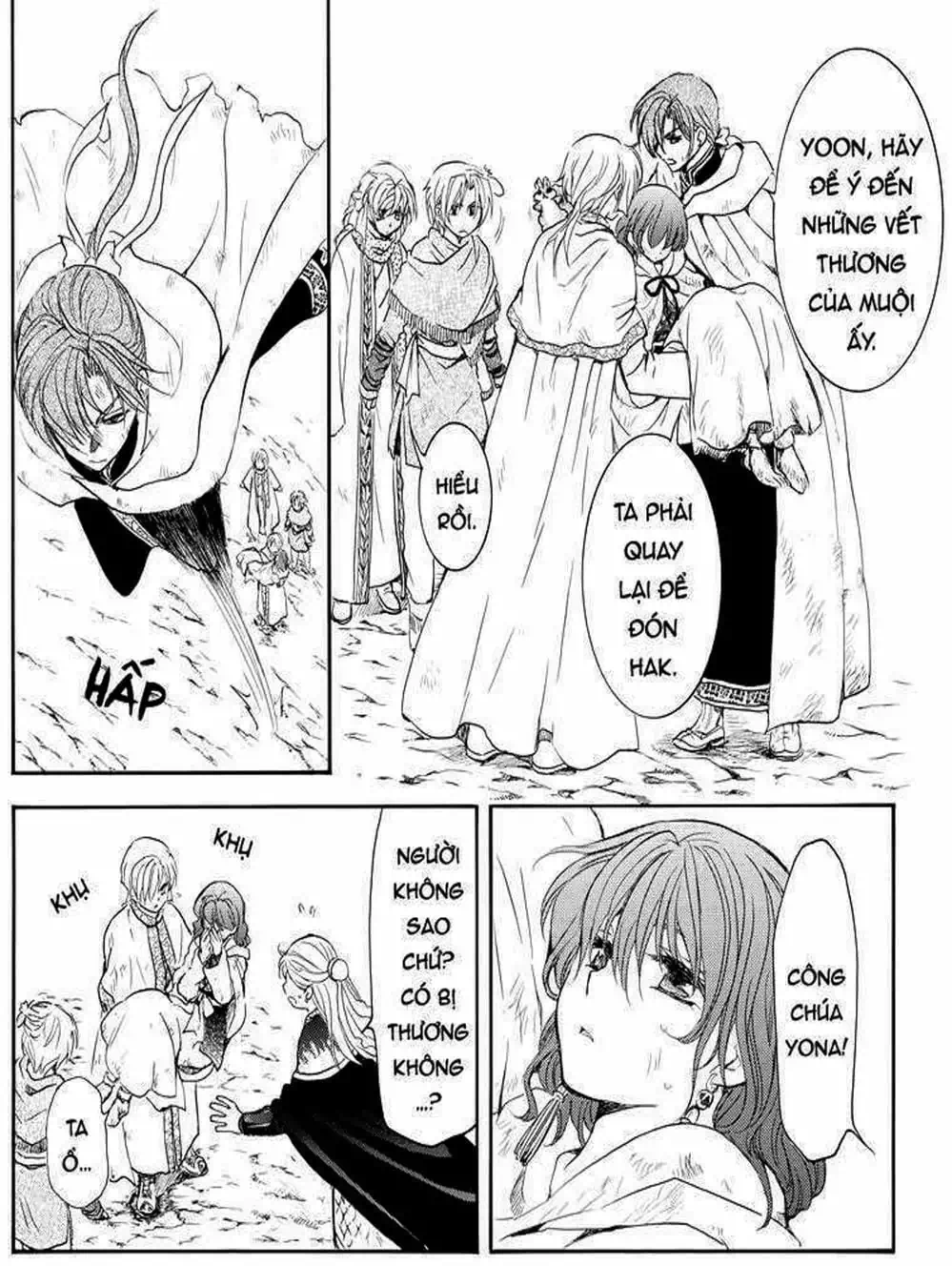 Truyện Tranh Đóa Hoa Bùng Cháy - Yona Of The Dawn trang 7