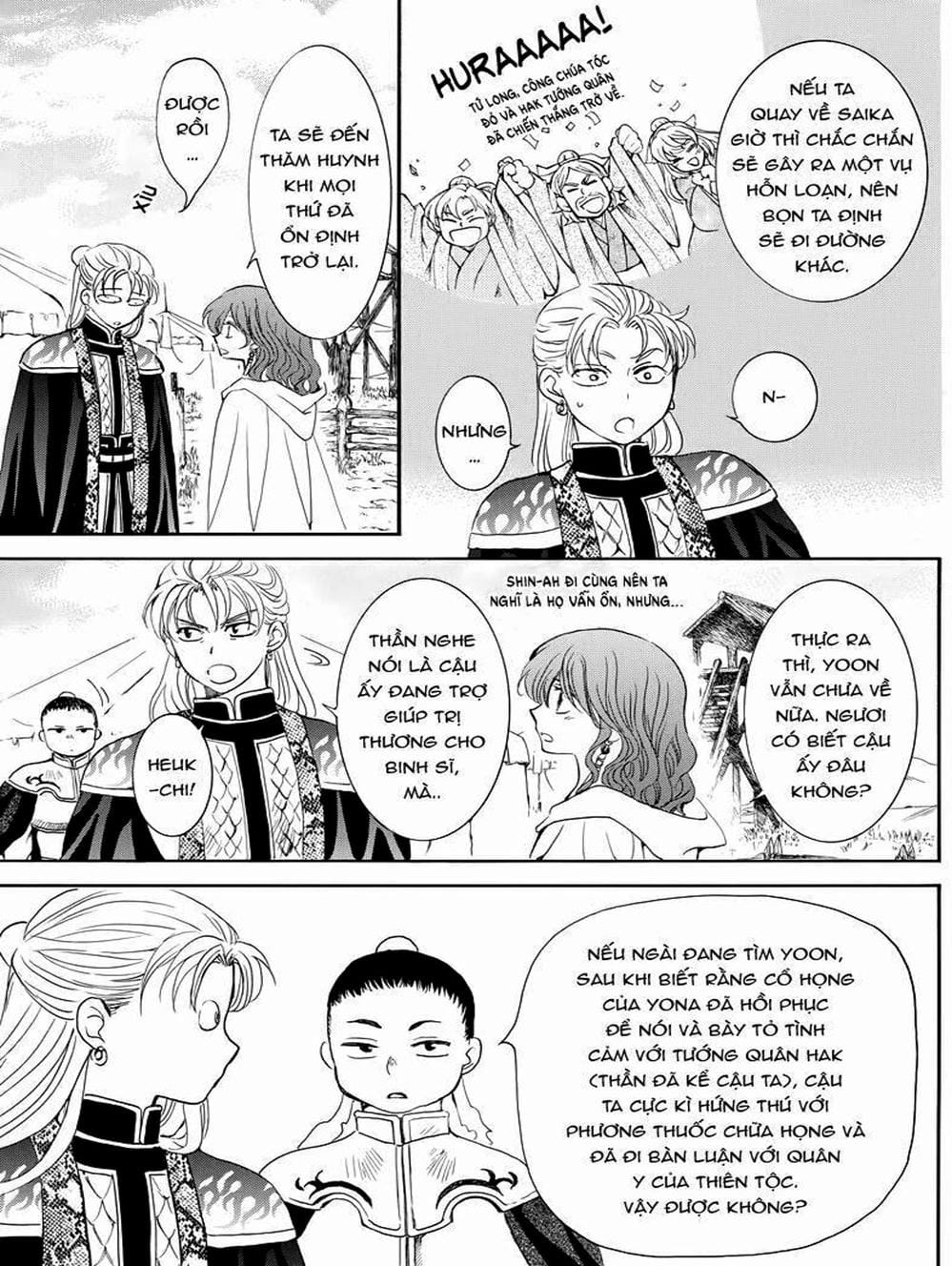 Truyện Tranh Đóa Hoa Bùng Cháy - Yona Of The Dawn trang 7