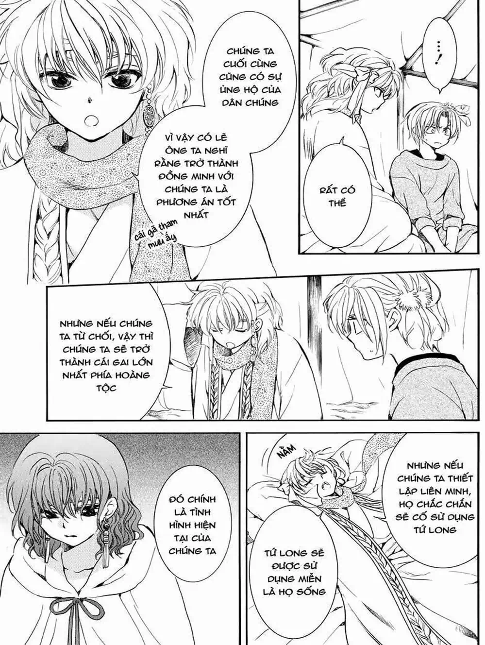 Truyện Tranh Đóa Hoa Bùng Cháy - Yona Of The Dawn trang 7