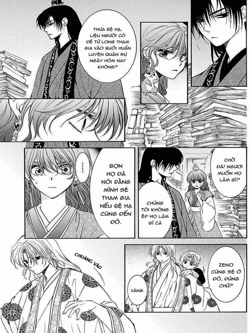 Truyện Tranh Đóa Hoa Bùng Cháy - Yona Of The Dawn trang 7