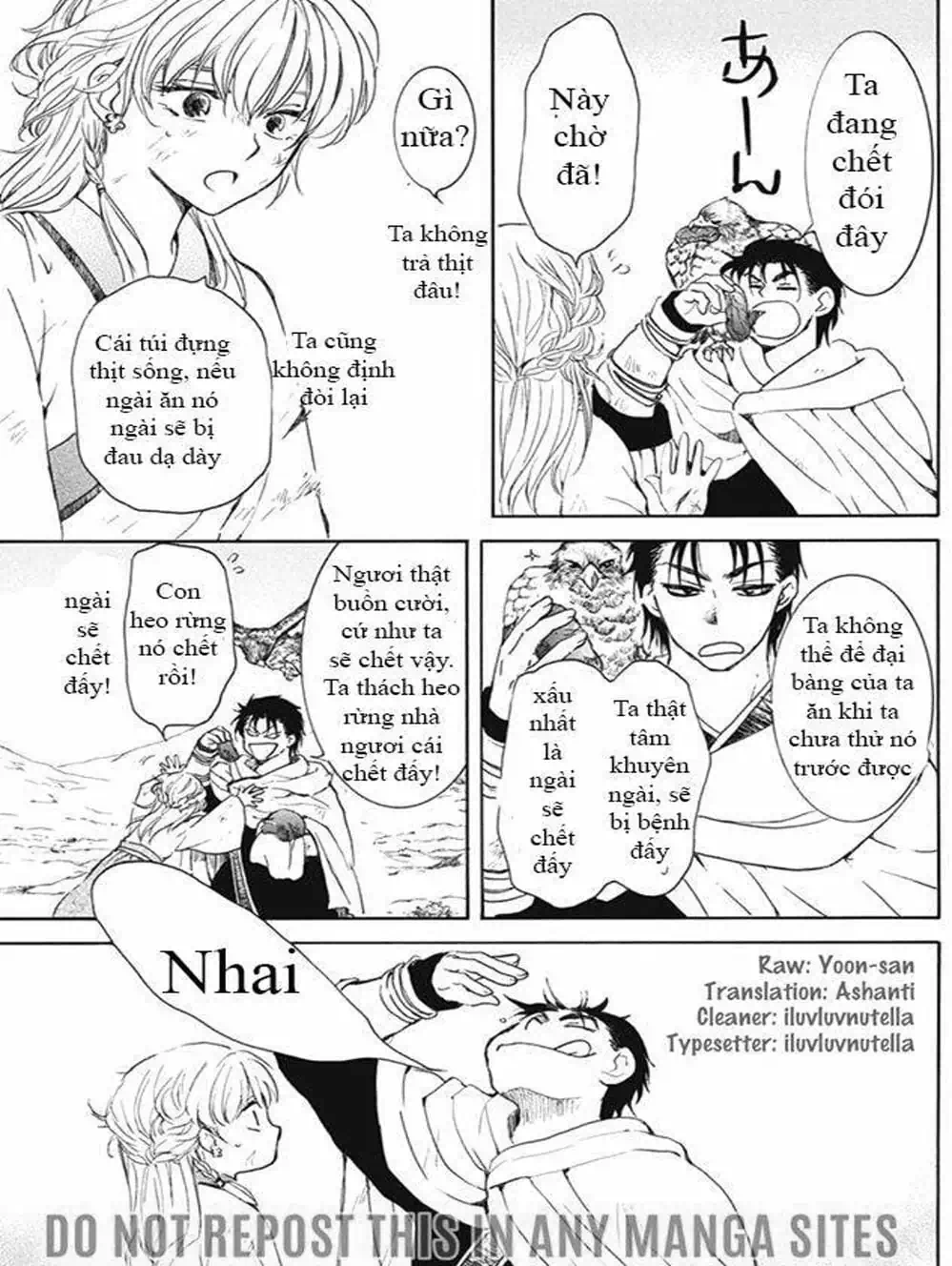 Truyện Tranh Đóa Hoa Bùng Cháy - Yona Of The Dawn trang 7