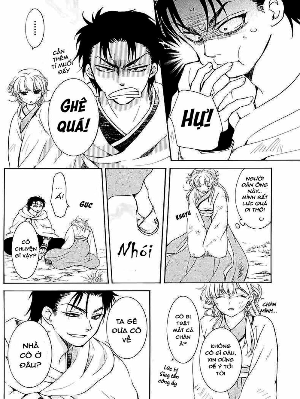 Truyện Tranh Đóa Hoa Bùng Cháy - Yona Of The Dawn trang 7