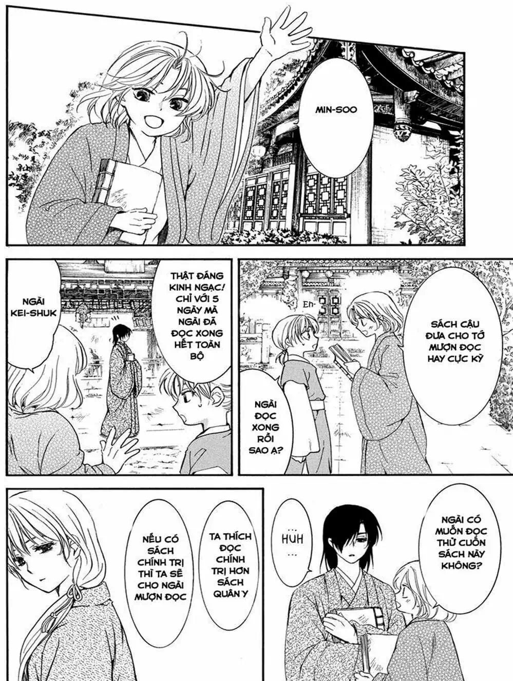 Truyện Tranh Đóa Hoa Bùng Cháy - Yona Of The Dawn trang 7