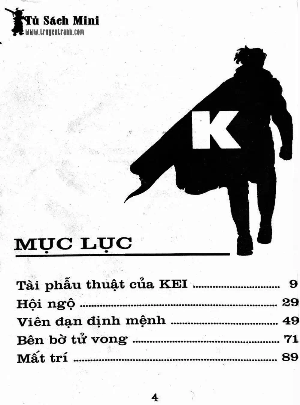 Truyện Tranh Bác Sĩ K - Doctor K trang 3