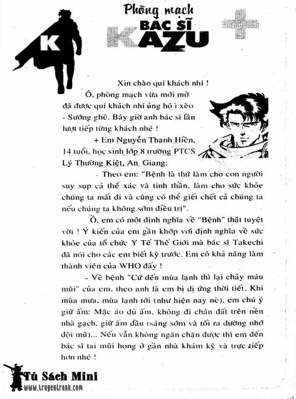 Truyện Tranh Bác Sĩ K - Doctor K trang 3