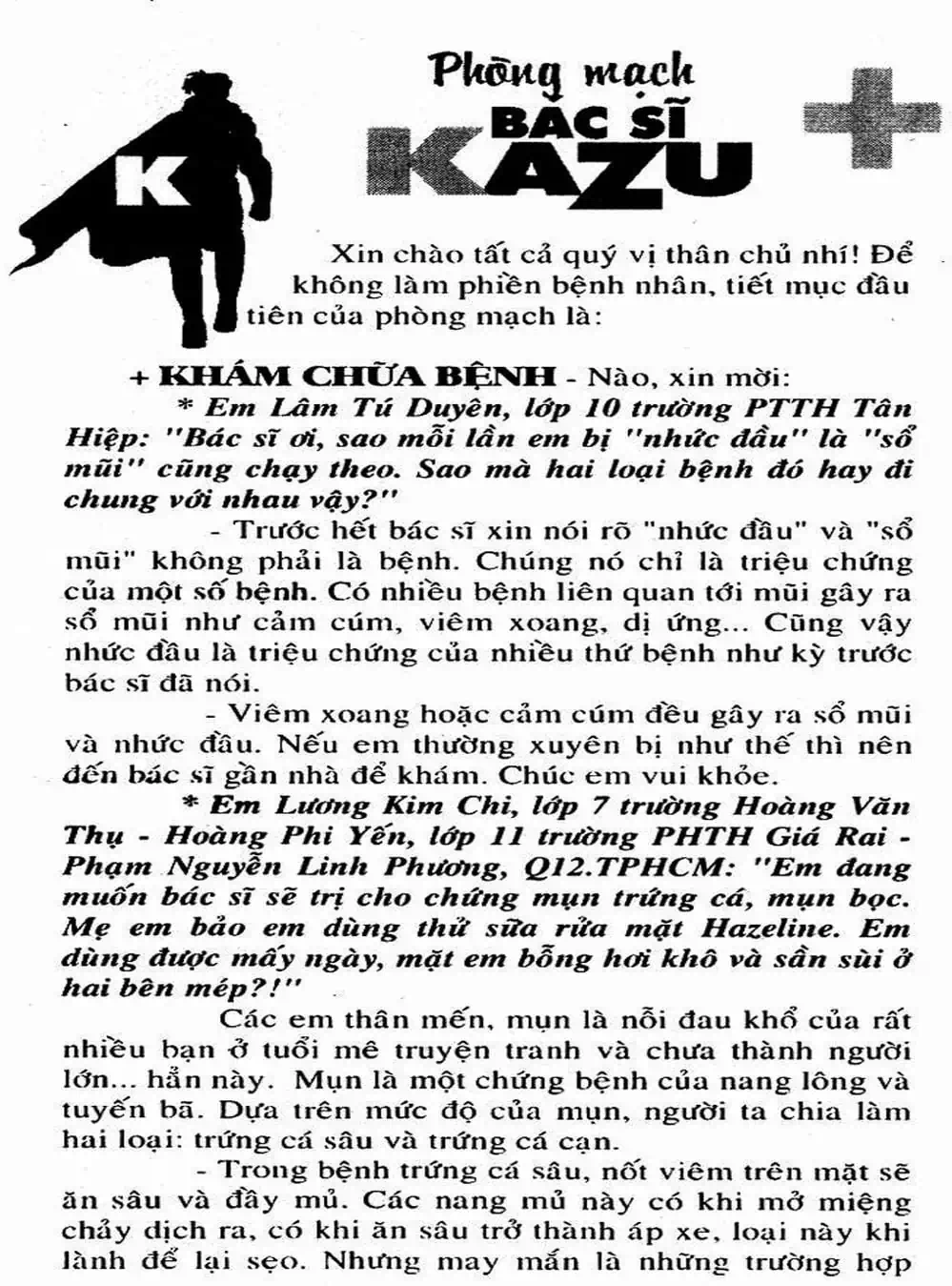 Truyện Tranh Bác Sĩ K - Doctor K trang 3