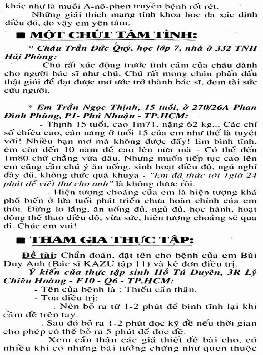 Truyện Tranh Bác Sĩ K - Doctor K trang 3