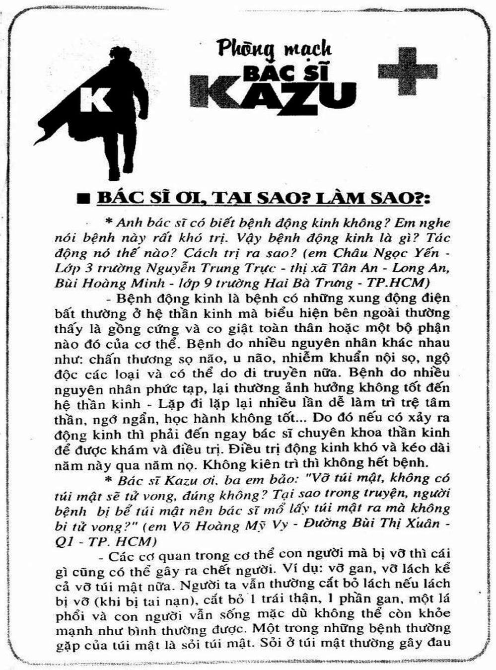 Truyện Tranh Bác Sĩ K - Doctor K trang 3