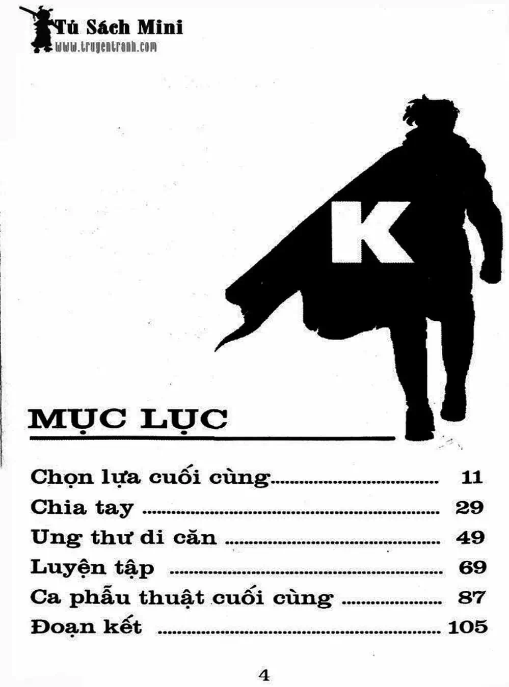 Truyện Tranh Bác Sĩ K - Doctor K trang 3