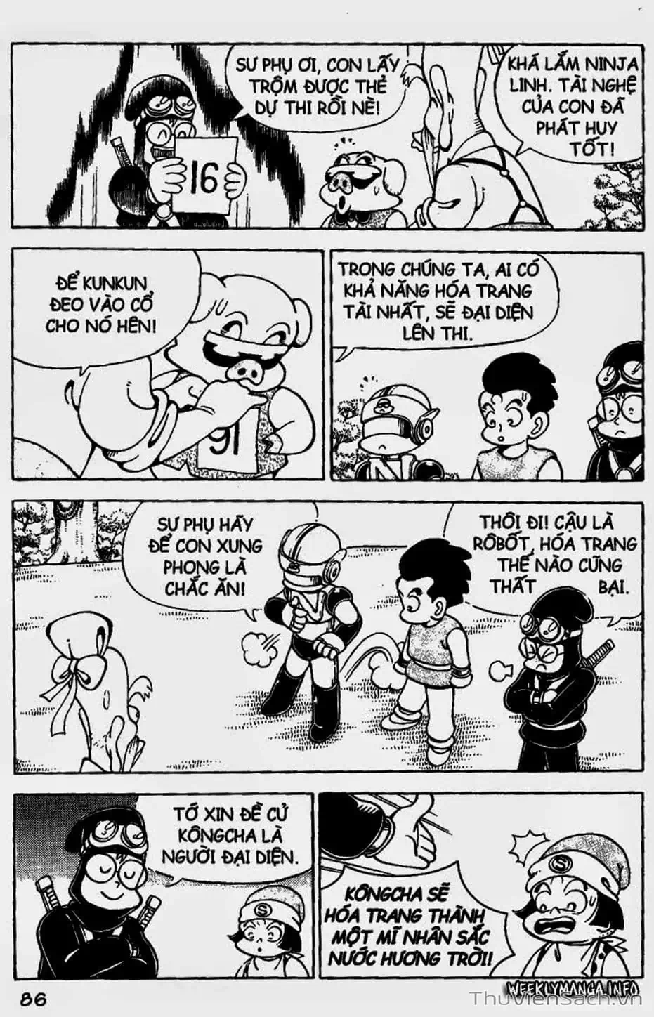 Truyện Tranh Đội Quân Nhí Nhố trang 3