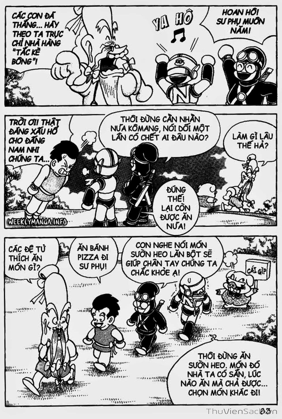 Truyện Tranh Đội Quân Nhí Nhố trang 3