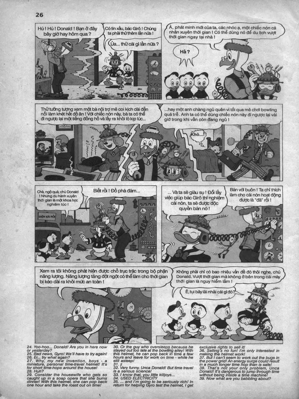 Truyện Tranh Donald Và Bạn Hữu trang 2