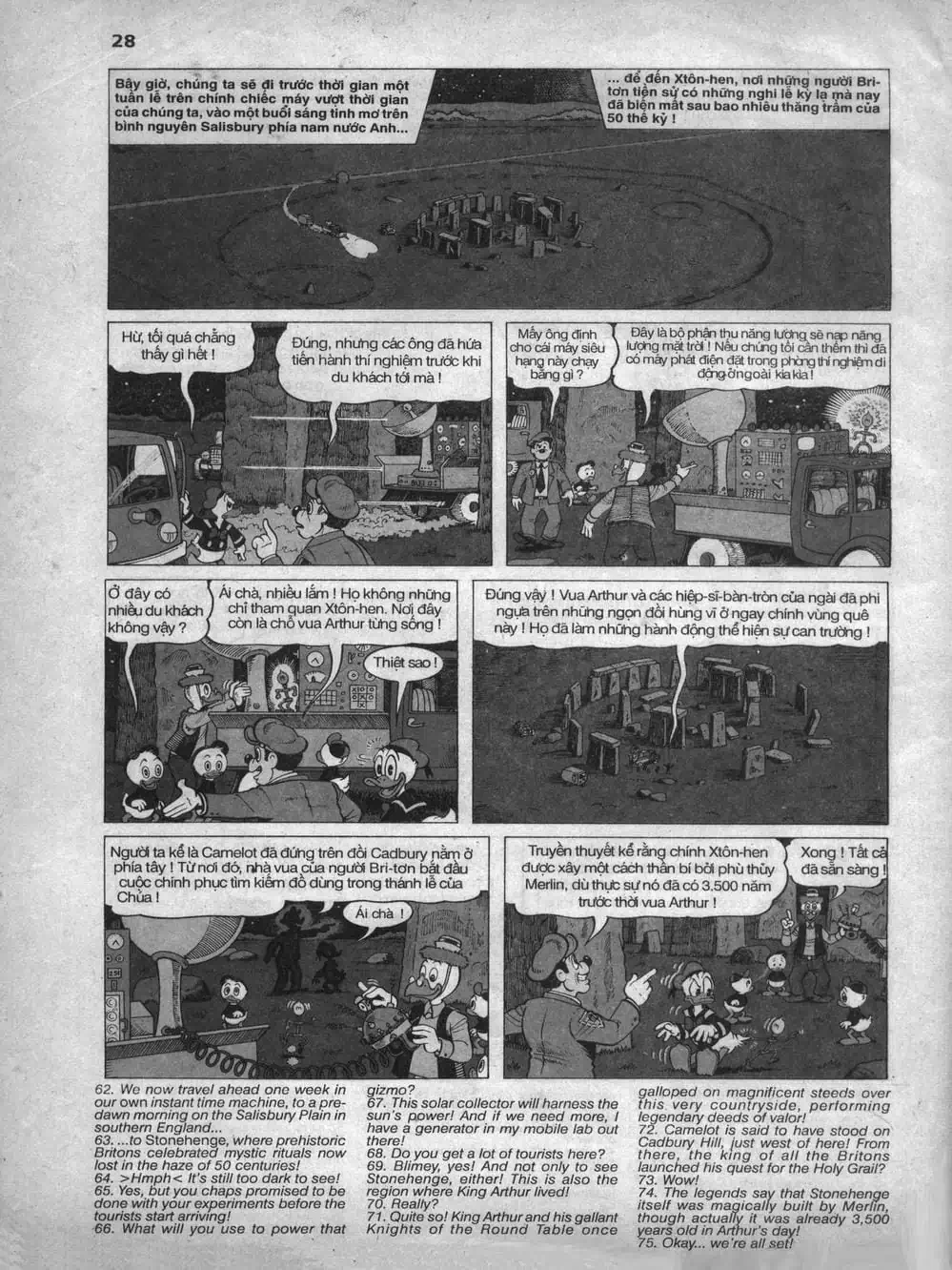 Truyện Tranh Donald Và Bạn Hữu trang 2